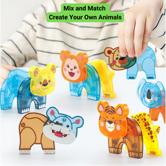 Magnetic Tiles Jungle Animals