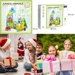 Magnetic Tiles Jungle Animals