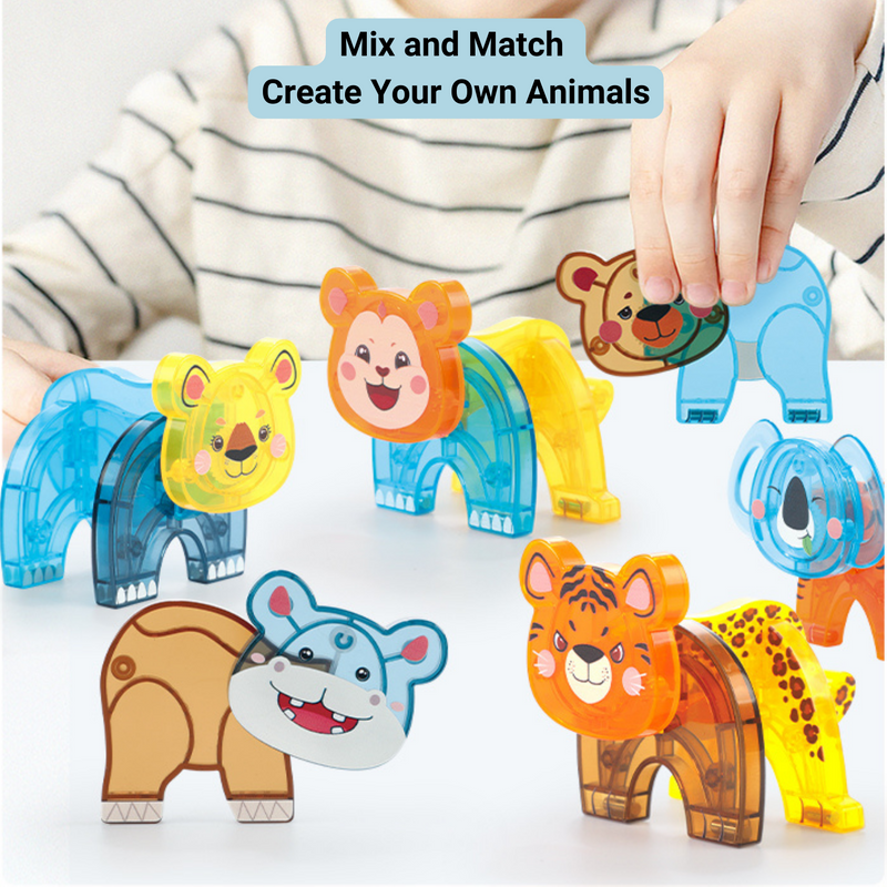 Magnetic Tiles Paririe Animals