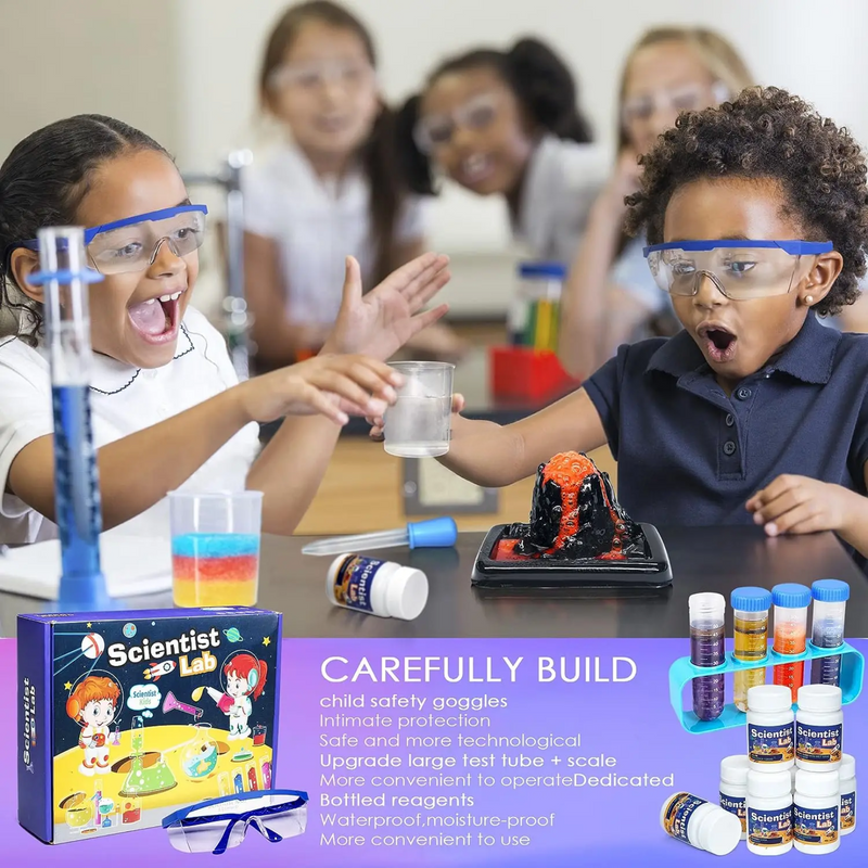 70+ Science Experiment Kits for Kids with Lab Coat
