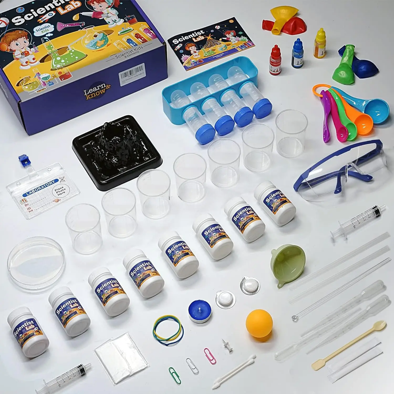 70+ Science Experiment Kits for Kids with Lab Coat