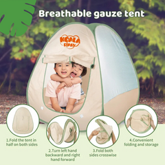 Kids Camping Gear Set with Pop-Up Tent