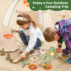 Kids Camping Gear Set with Pop-Up Tent