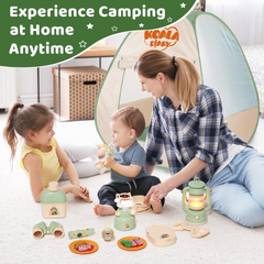 Kids Camping Gear Set with Pop-Up Tent