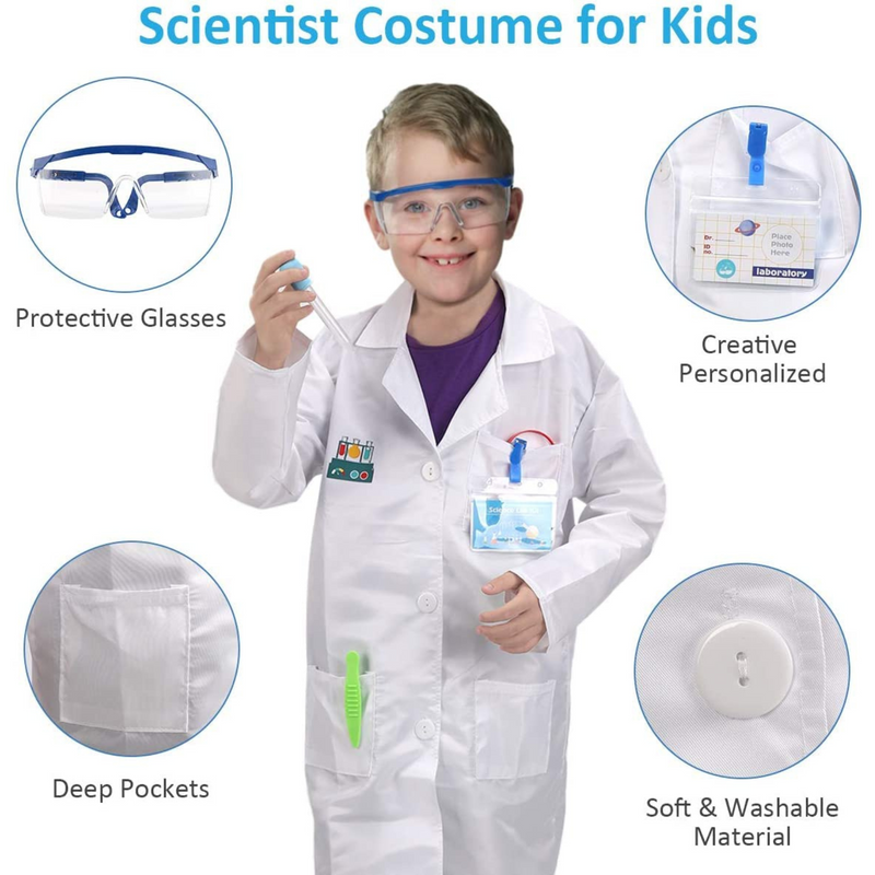 70+ Science Experiment Kits for Kids with Lab Coat