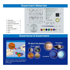 [Solar System Coloring Kit] Telescope and Solar System - Why2Wise