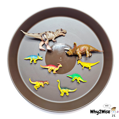 [Sensory Play] Dino and Volcano - Why2Wise