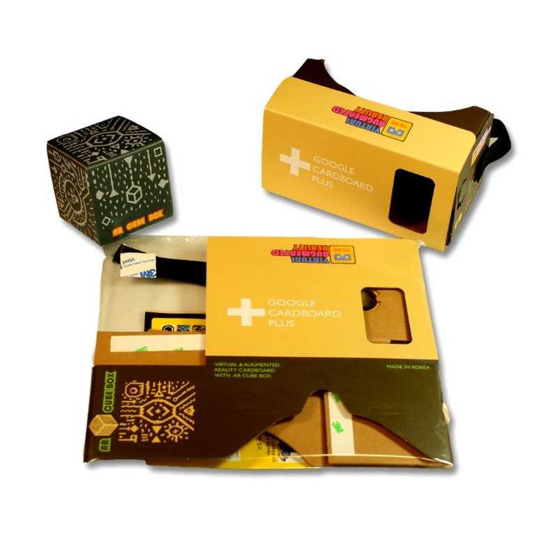 [Kit] 3D Google Cardboard Plus and AR Cube Box