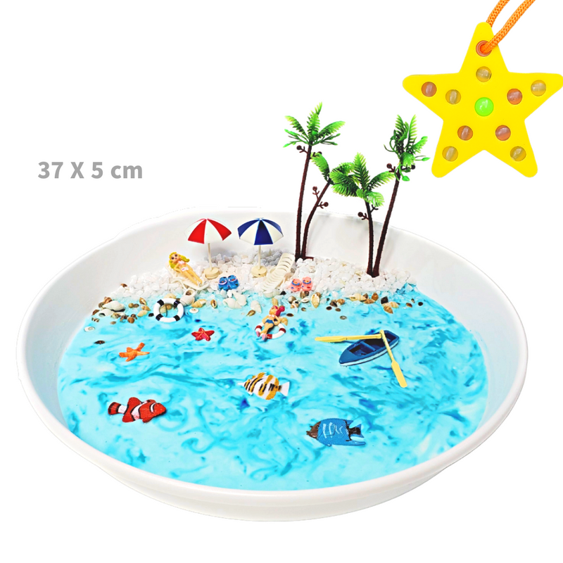 [Kit] Beach and Sun Sensory Play