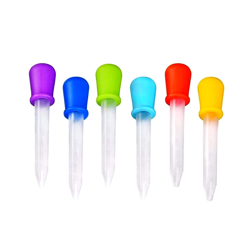 [Kit] 6 PCS Silicone Droppers